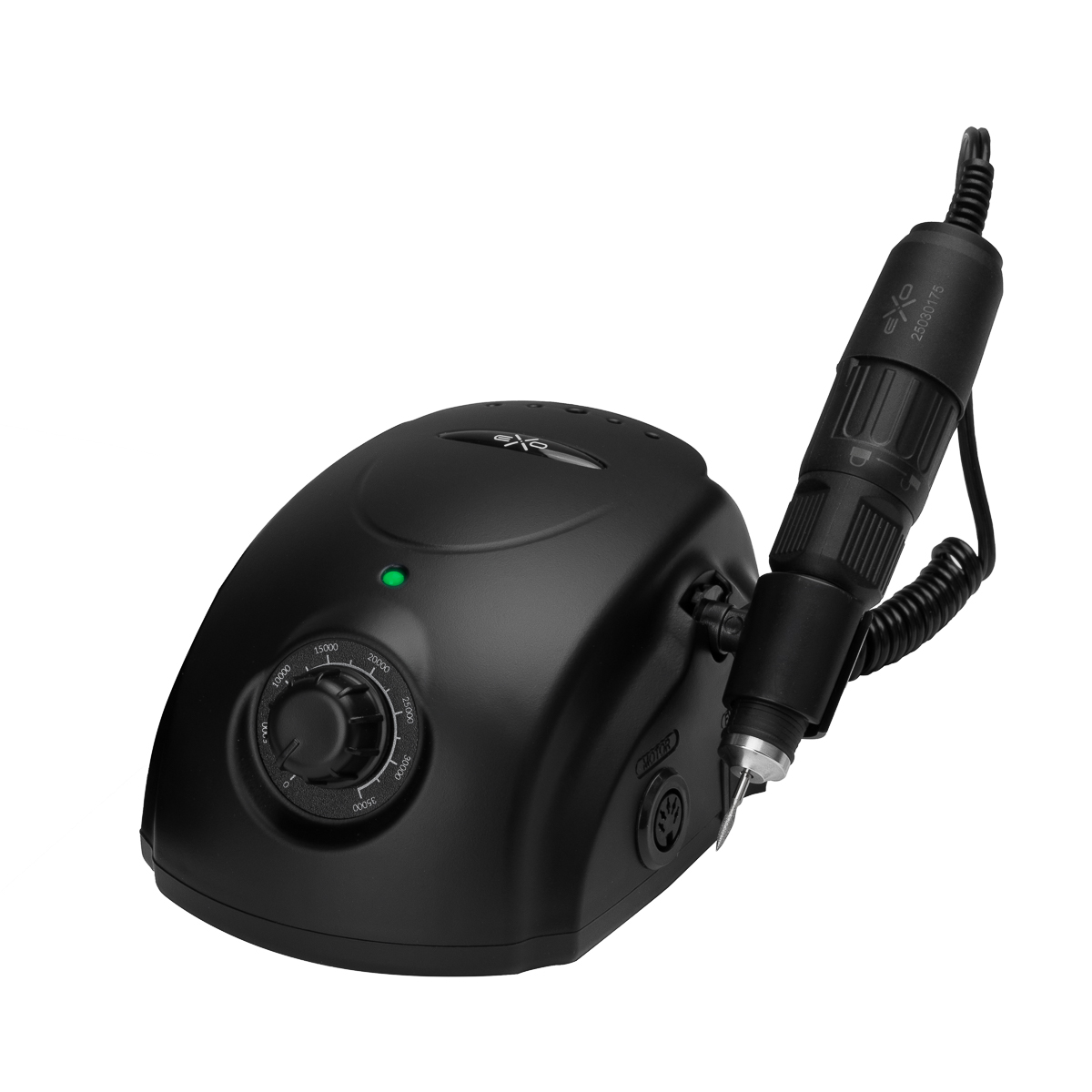 EXO Runner Up Nagelfräser schwarz – Professioneller Elektrofräser für perfekte Nagelbearbeitung