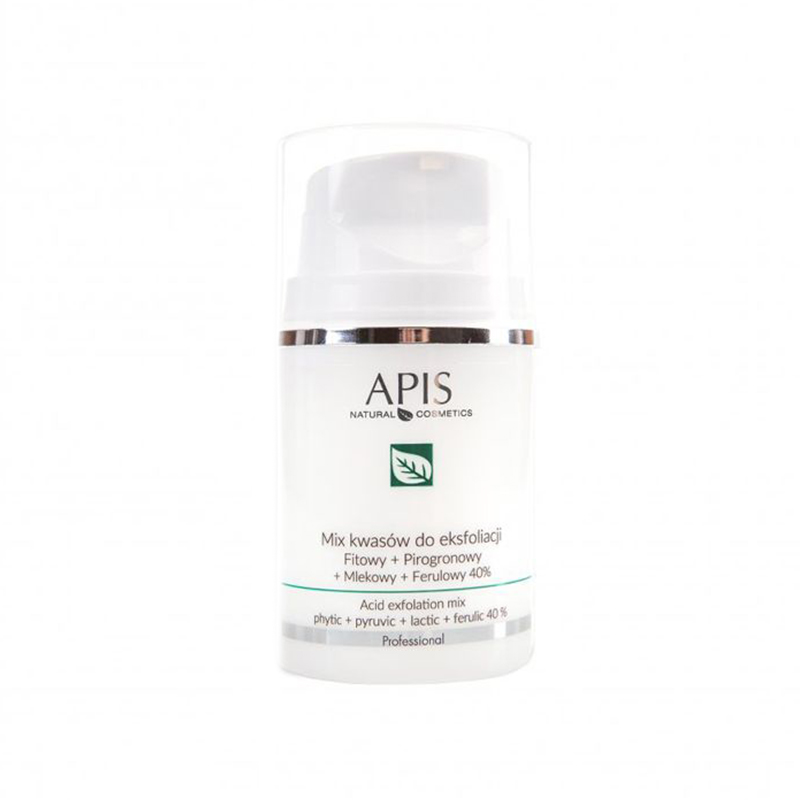 APIS Säure-Peeling Komplex 40% mit Phytinsäure, Milchsäure und Ferulasäure - 50ml