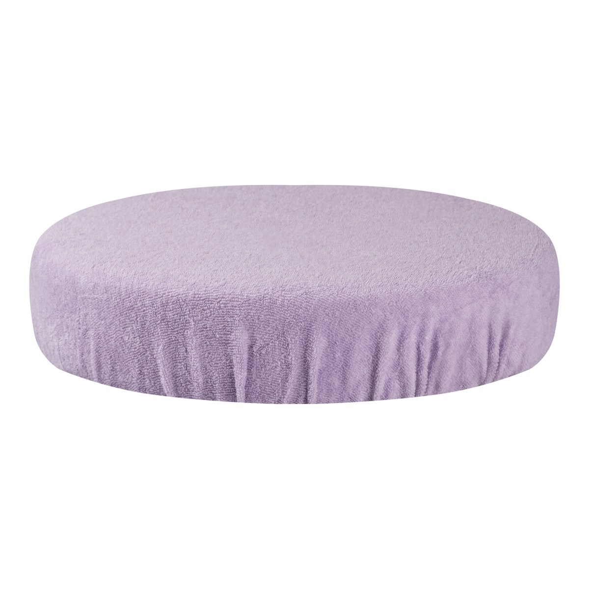 Frotteebezug für Hocker Violett – Salonausstattung