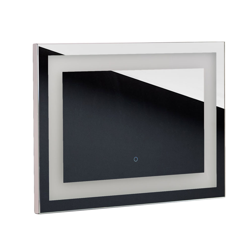 Profi LED-Schminkspiegel 60x80cm mit Touch-Dimmer für Salon