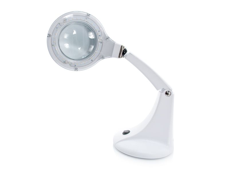 ELEGANTE Lupenleuchte Mini 30 LED SMD 5D - Profi-Inspektionsleuchte für Friseur & Kosmetik