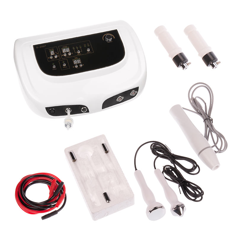 Profi Kosmetik-Kombination 4in1 - Ultraschall Vacuum D'Arsonval Spray