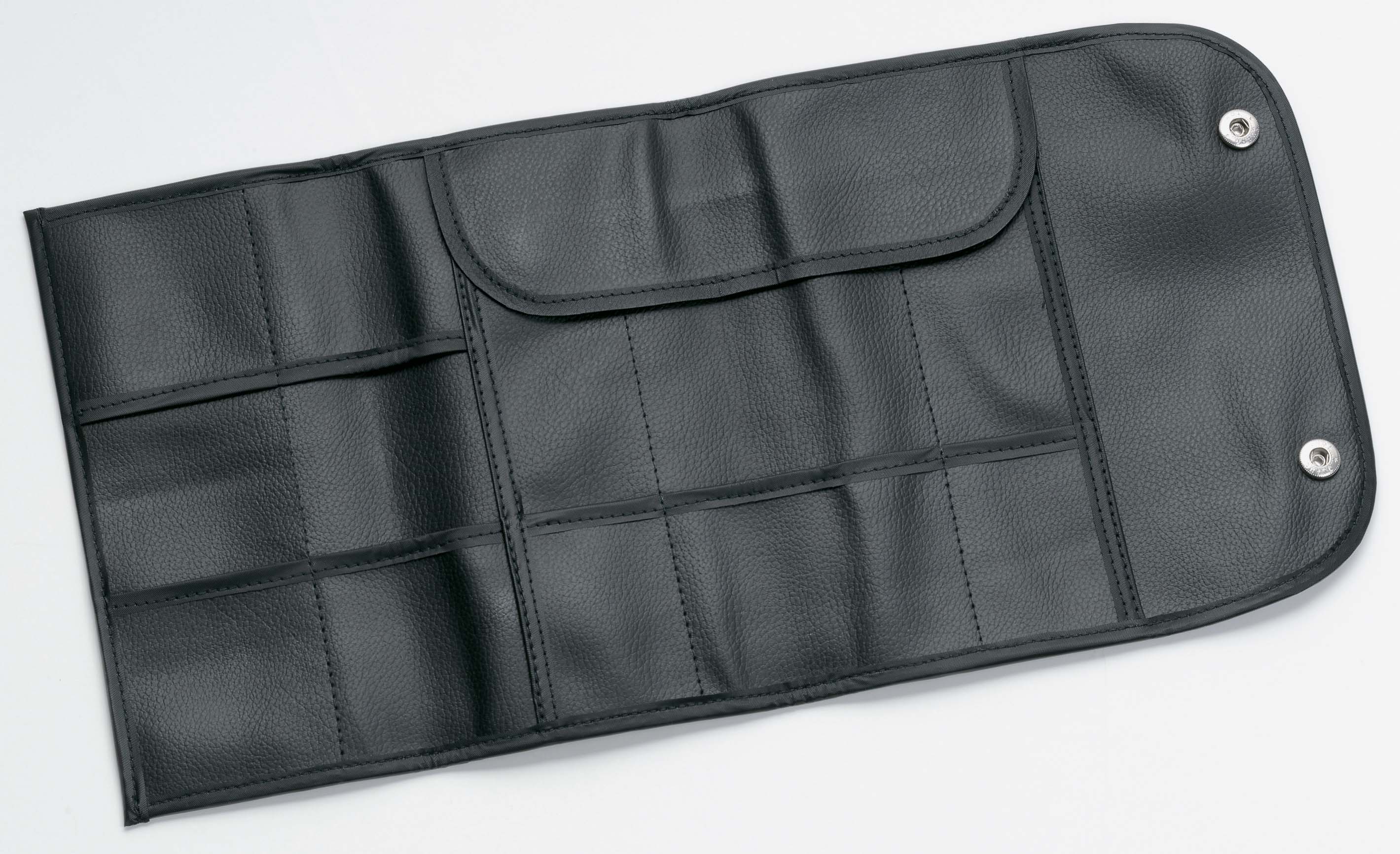 Werkzeugtasche Kunstleder 46X23Cm Schwarz Friseur