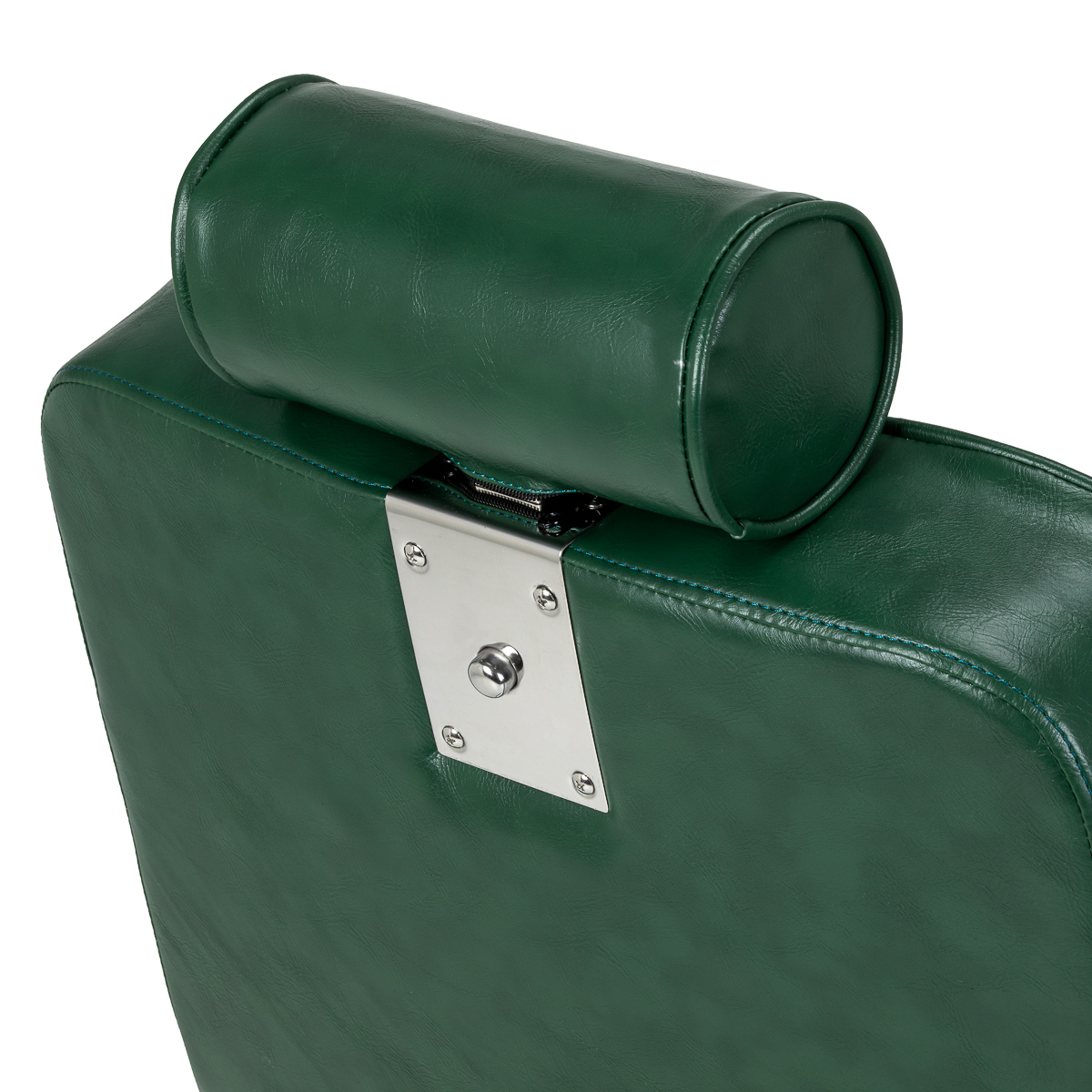 Gabbiano Friseurstuhl Royal X grün – Hydraulik & Motorrad-Style