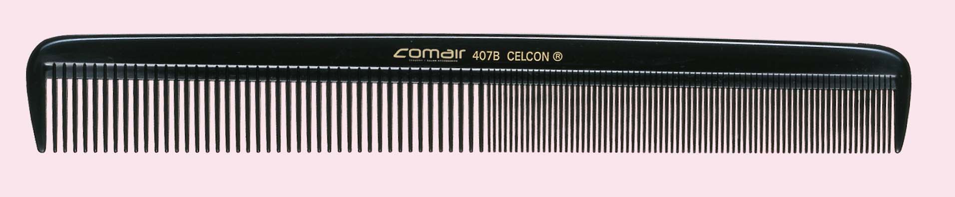 Ondulierkamm Schwarz 22Cm Friseur