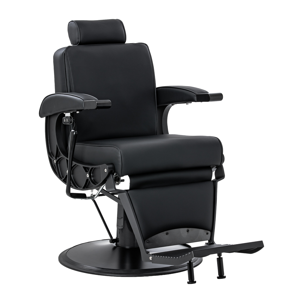 Barberstuhl mit Massagefunktion Continental schwarz