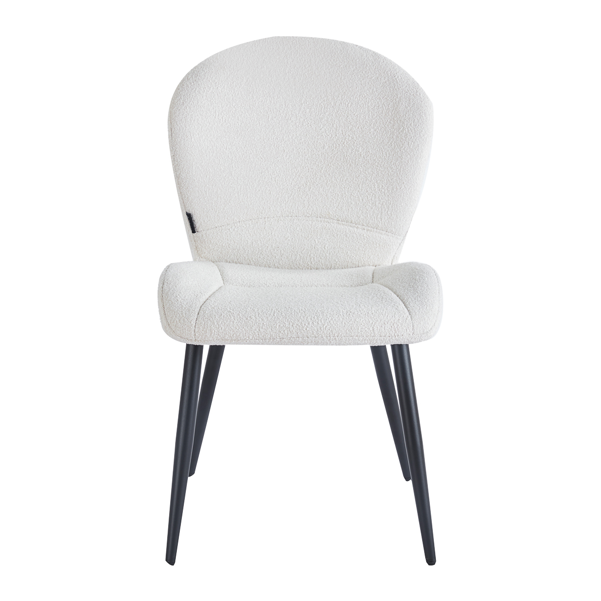 4Rico Lucente Stuhl weiß - Salon Empfangsstuhl modern