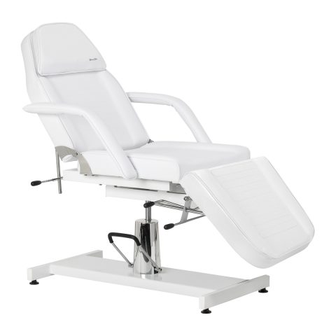 Sillon 210 Kosmetikstuhl hydraulisch weiß mit Schaukelfunktion
