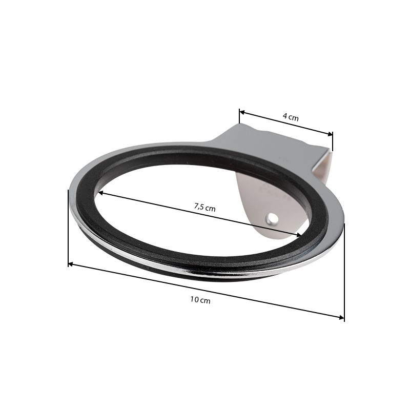 Wandhalterung für Haartrockner q96 Chrom – Stahl