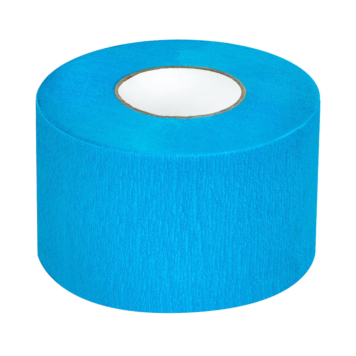 Friseur-Papierkragen 5 Stk. blau – Selbstklebend
