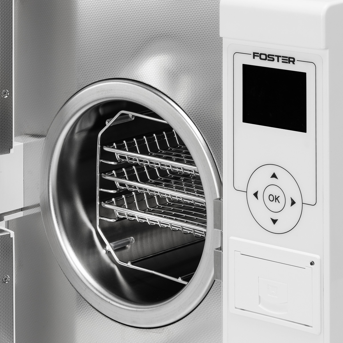 Fomos Foster Autoklav 8 Liter weiß – Klasse B Sterilisator