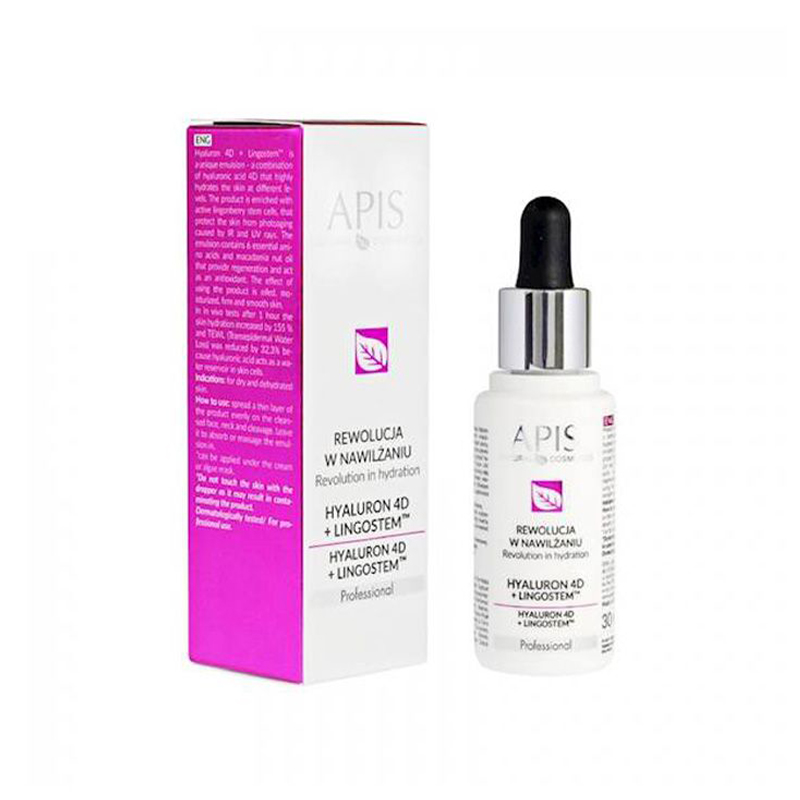 APIS Hyaluron 4D+ Ligost™ Intensiv-Serum 30ml - Tiefenfeuchte & Hautstraffung