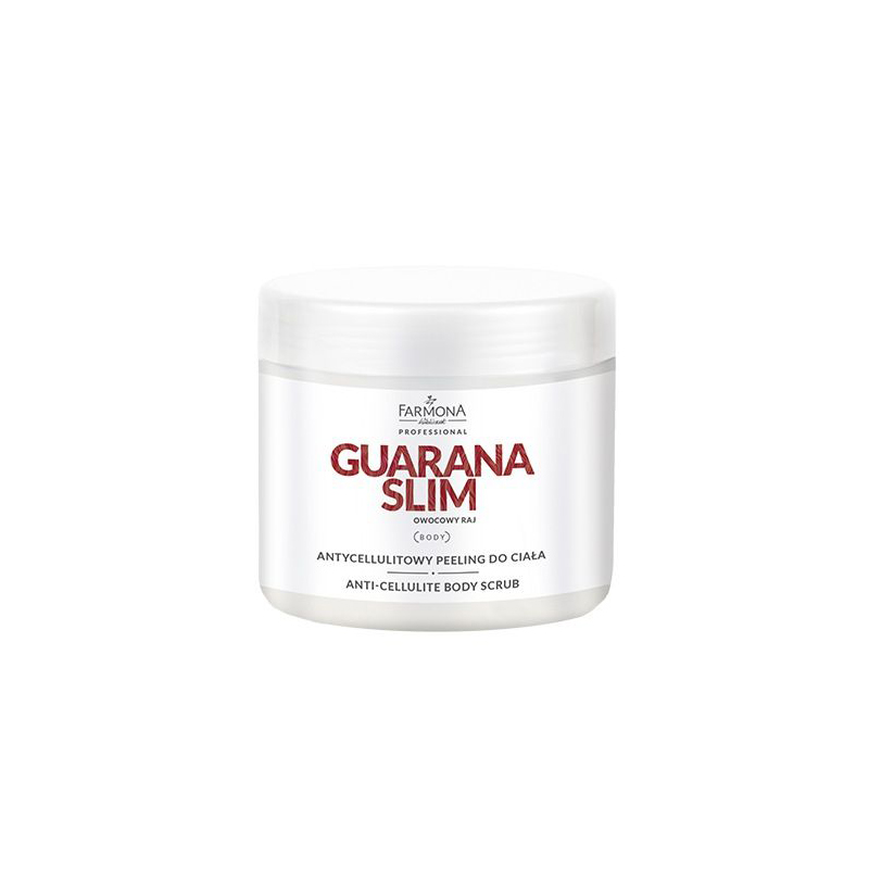 Farmona Guarana Anti-Cellulite Körperpeeling 500g - straffendes Schlankmacher-Peeling