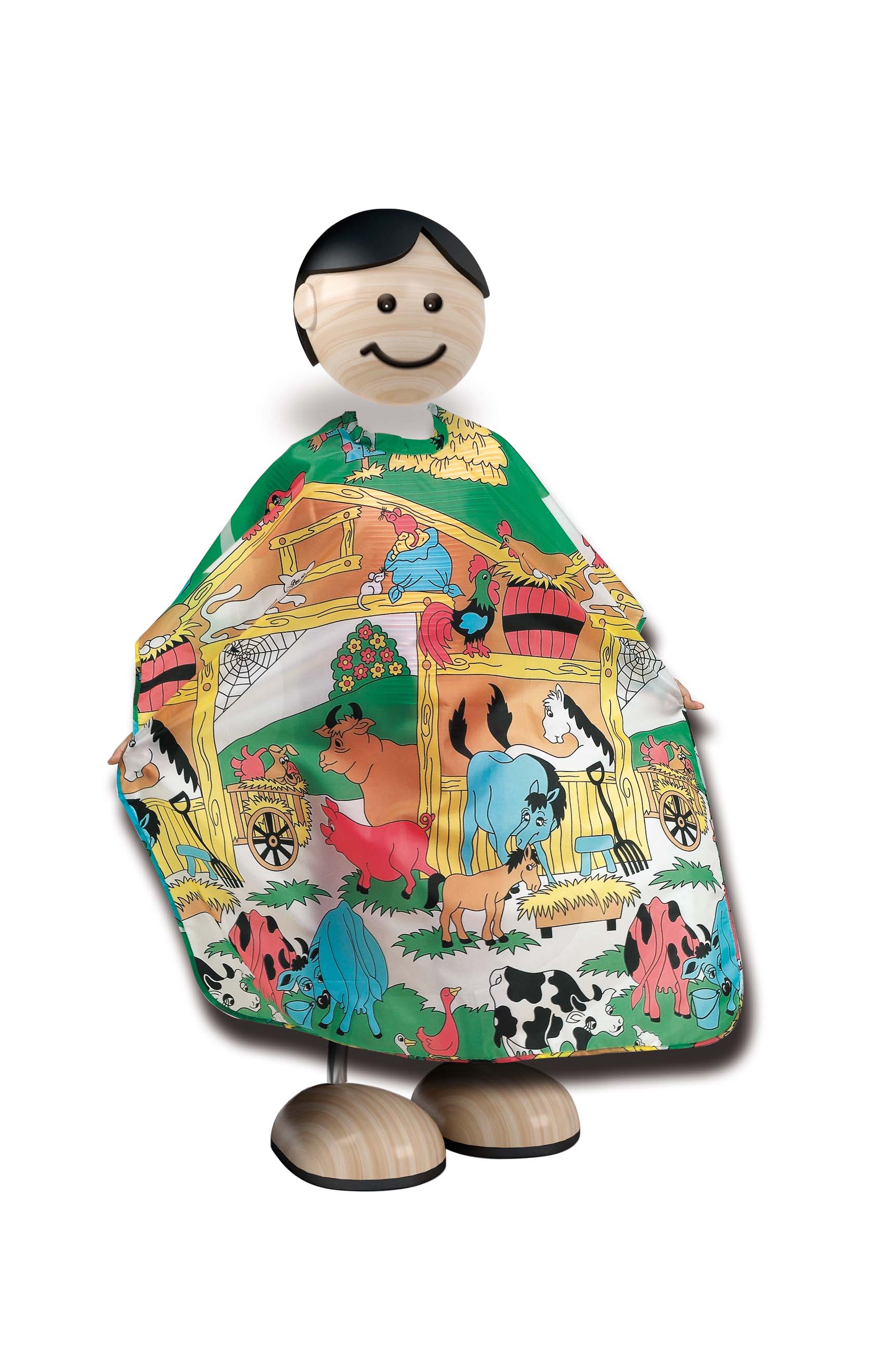 Kinderumhang Kinder Animal Polyester 90X125Cm Friseur