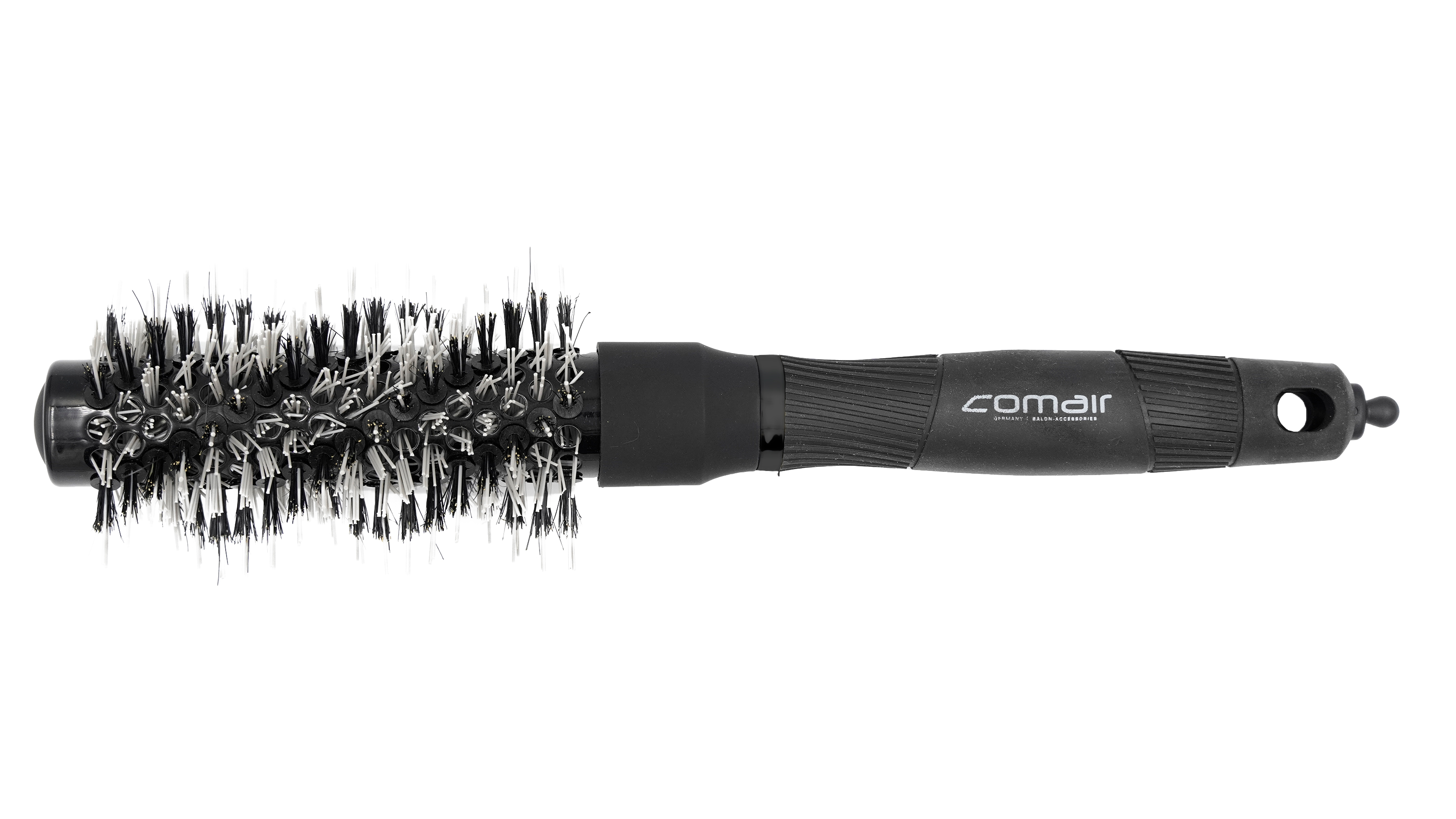 Rundbuerste Twist Nylon 25 40Mm Schwarz Friseur