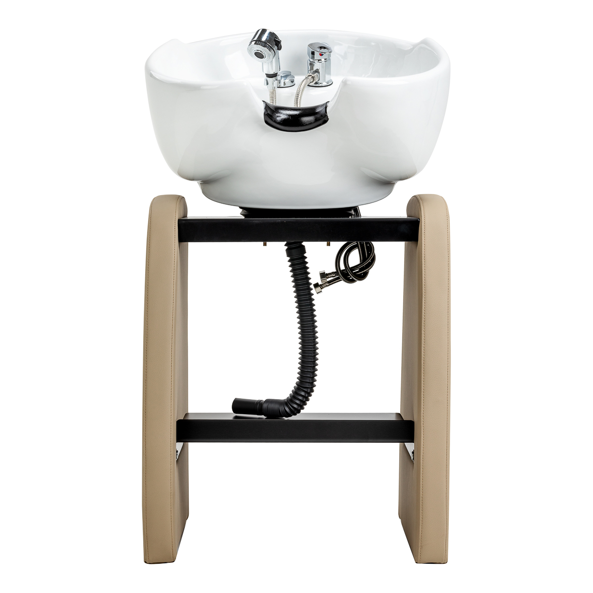 Omega Friseurwaschbecken Aqualina beige - kompakte Waschstation