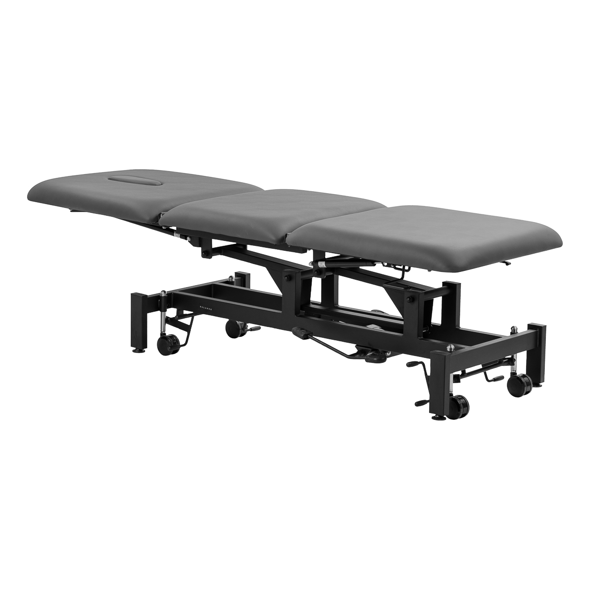 Hydraulische Massageliege Balance Solidum 3 grau Physiotherapie