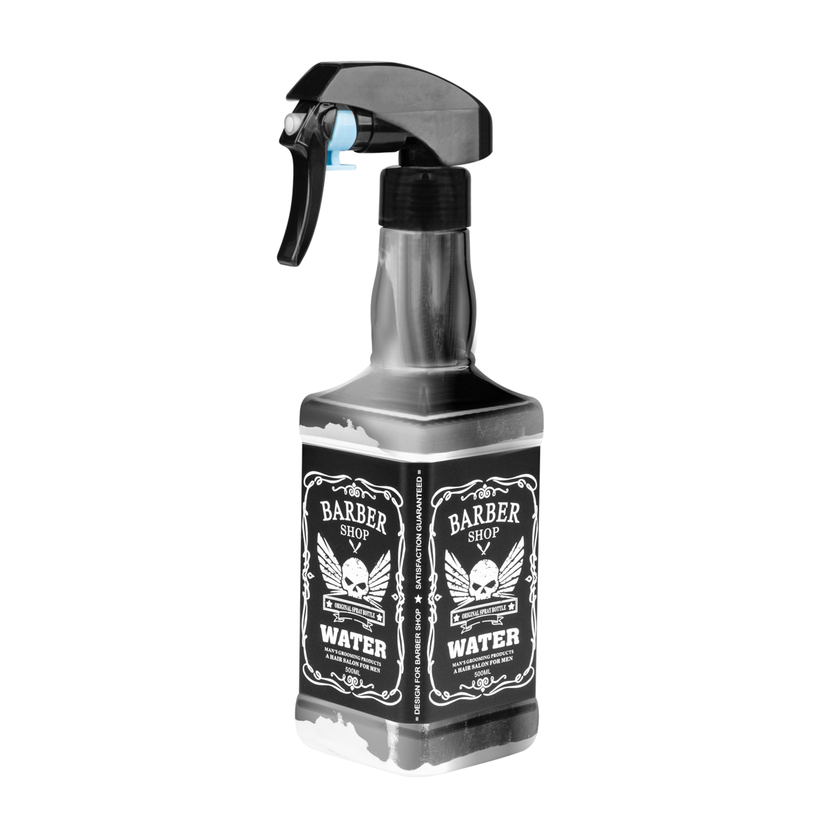Friseur-Sprühflasche Whisky Chrom 500 ml