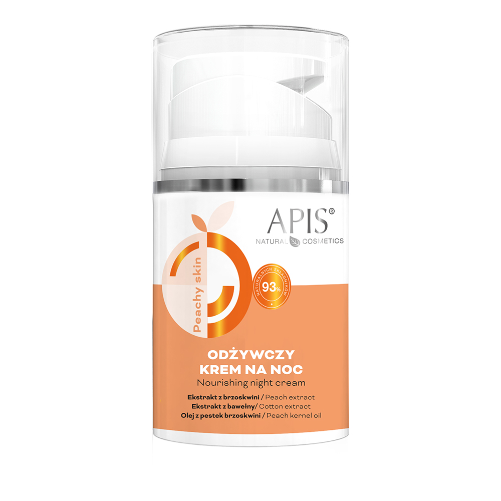 Apis PEACHY SKIN reichhaltige Nachtcreme für trockene Haut - 50 ml Intensivpflege