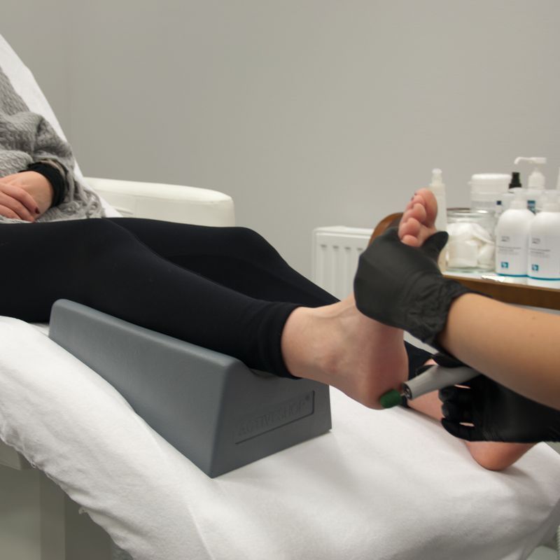 Pediküre-Fußstütze activ podo grau – Podologie