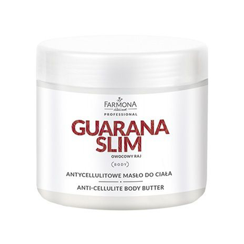 Farmona Guarana Anti-Cellulite Körperbutter 500ml - straffende Hautpflege für schlanke Konturen