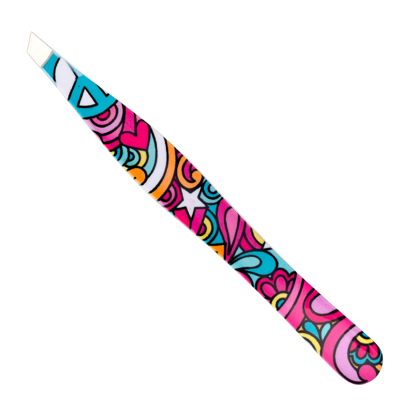 Snippex Augenbrauenpinzette Schräg Color – Bunte Design
