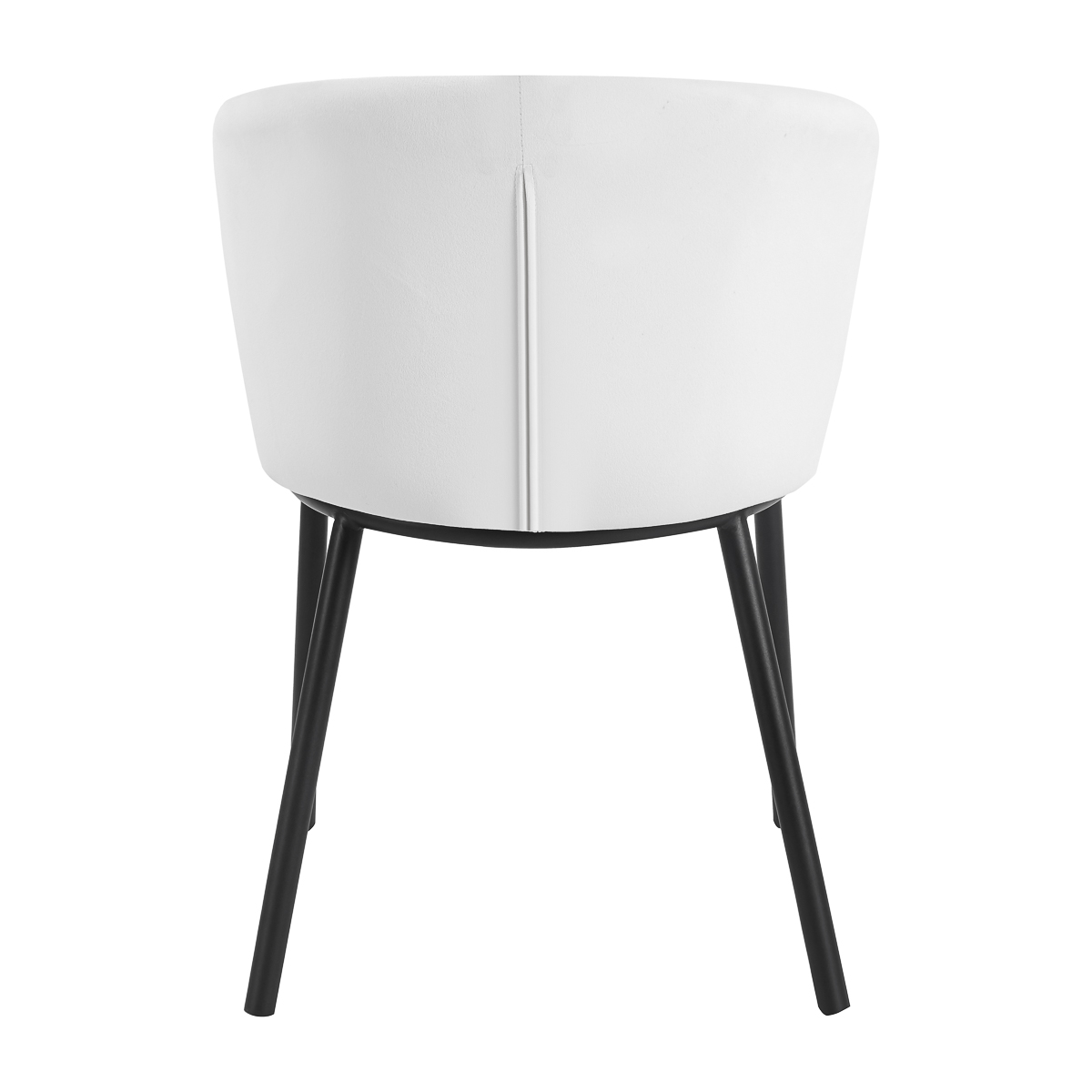 4Rico Linea Stuhl weiß - Eleganter Salonstuhl mit Design