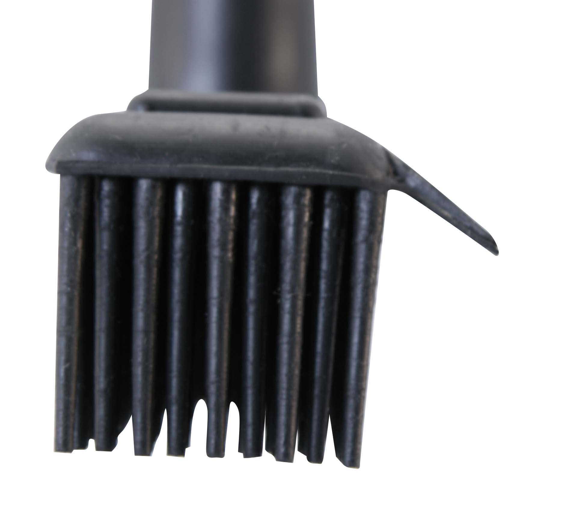 Gummibesen Sweeper 7X33Cm Schwarz Friseur 02 Detail