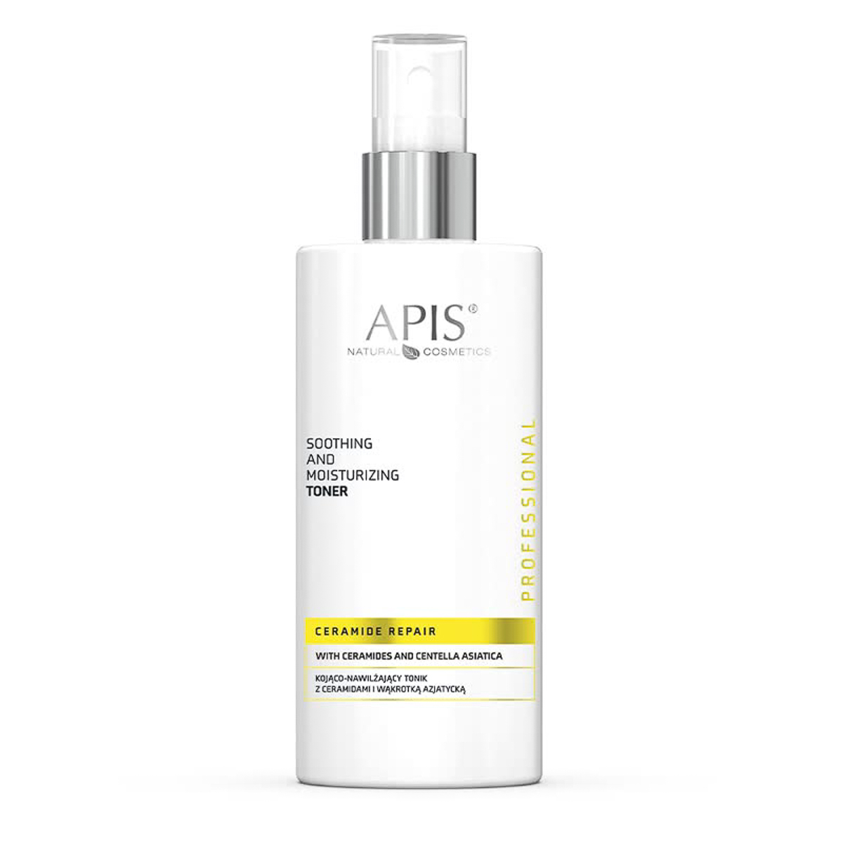Apis Ceramide Repair Beruhigender Feuchtigkeits-Toner mit Ceramiden & Centella Asiatica 300ml - Intensiv Hautpflege Toner