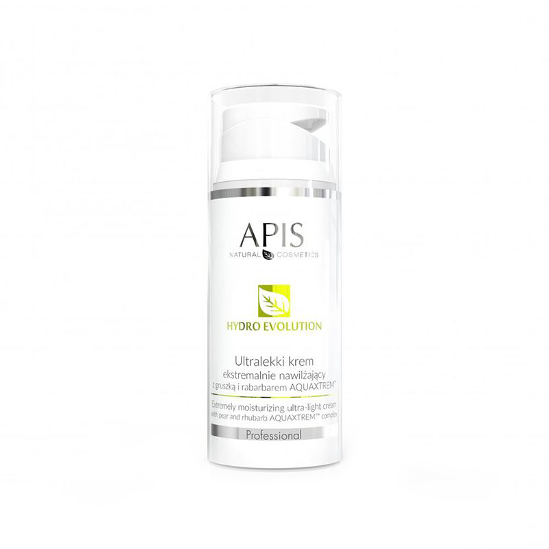 APIS Hydro Evolution Ultraleichte Feuchtigkeitscreme mit Birnen- und Rhabarber Aquaxtrem™ - 100ml Intensive Hydration für trockene Haut