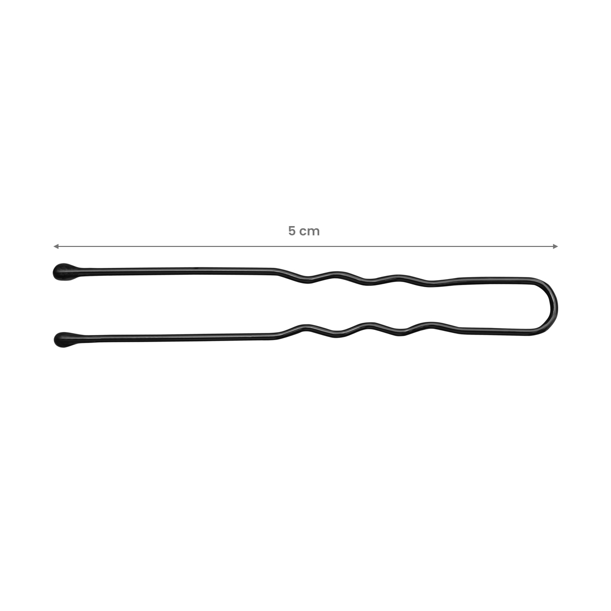 Friseur-Haarnadeln 300 St. 5cm schwarz – Profi