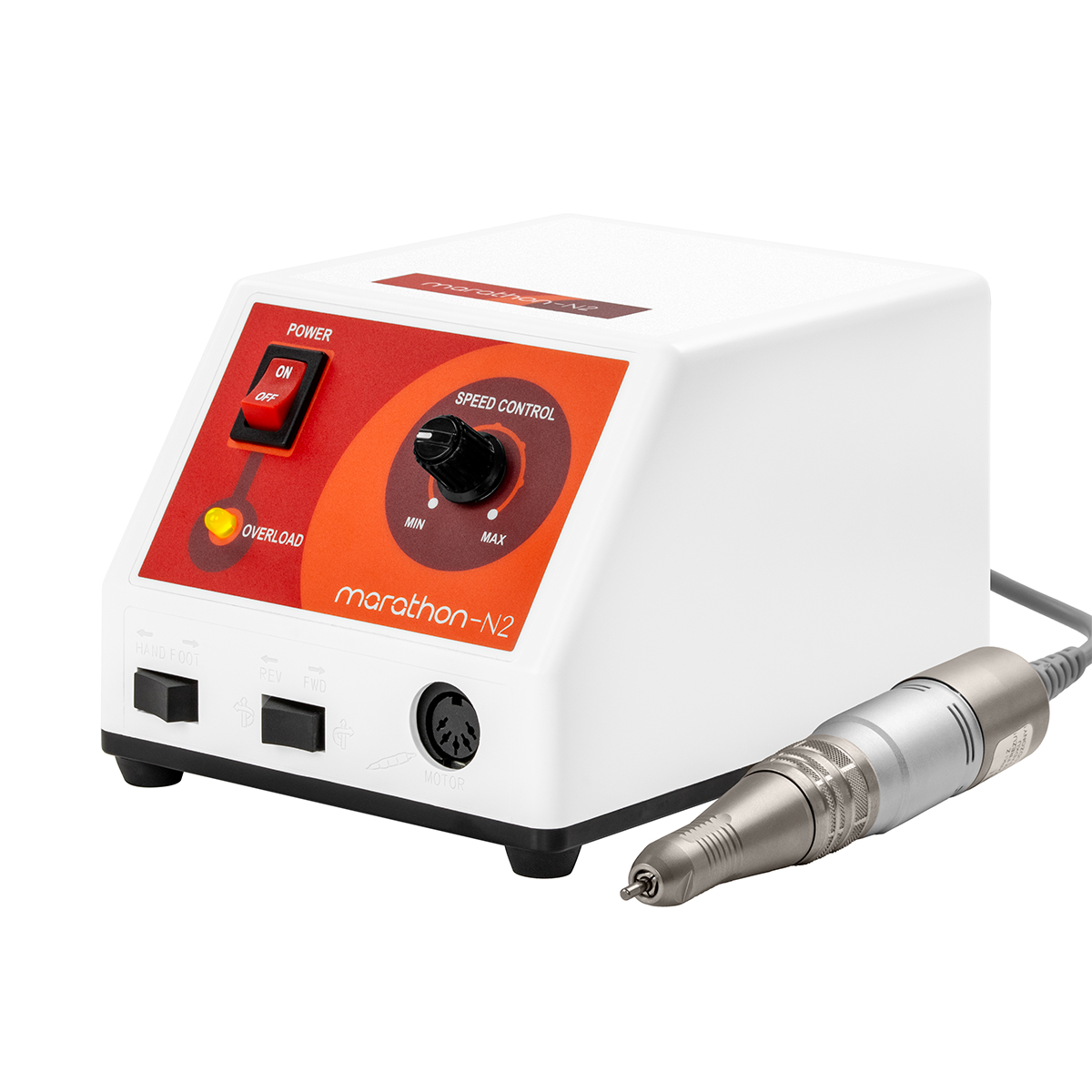 Saeyang Marathon N2 Retro Nagelfräser mit H200 Handstück – Profi-Elektrofräser für Nageldesign