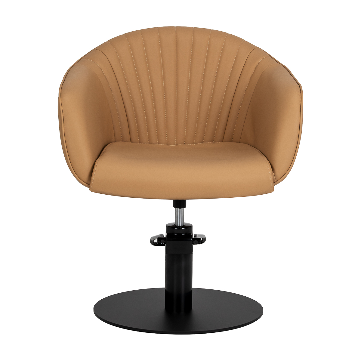 Friseurstuhl Gabbiano Copenhagen karamell – hydraulisch