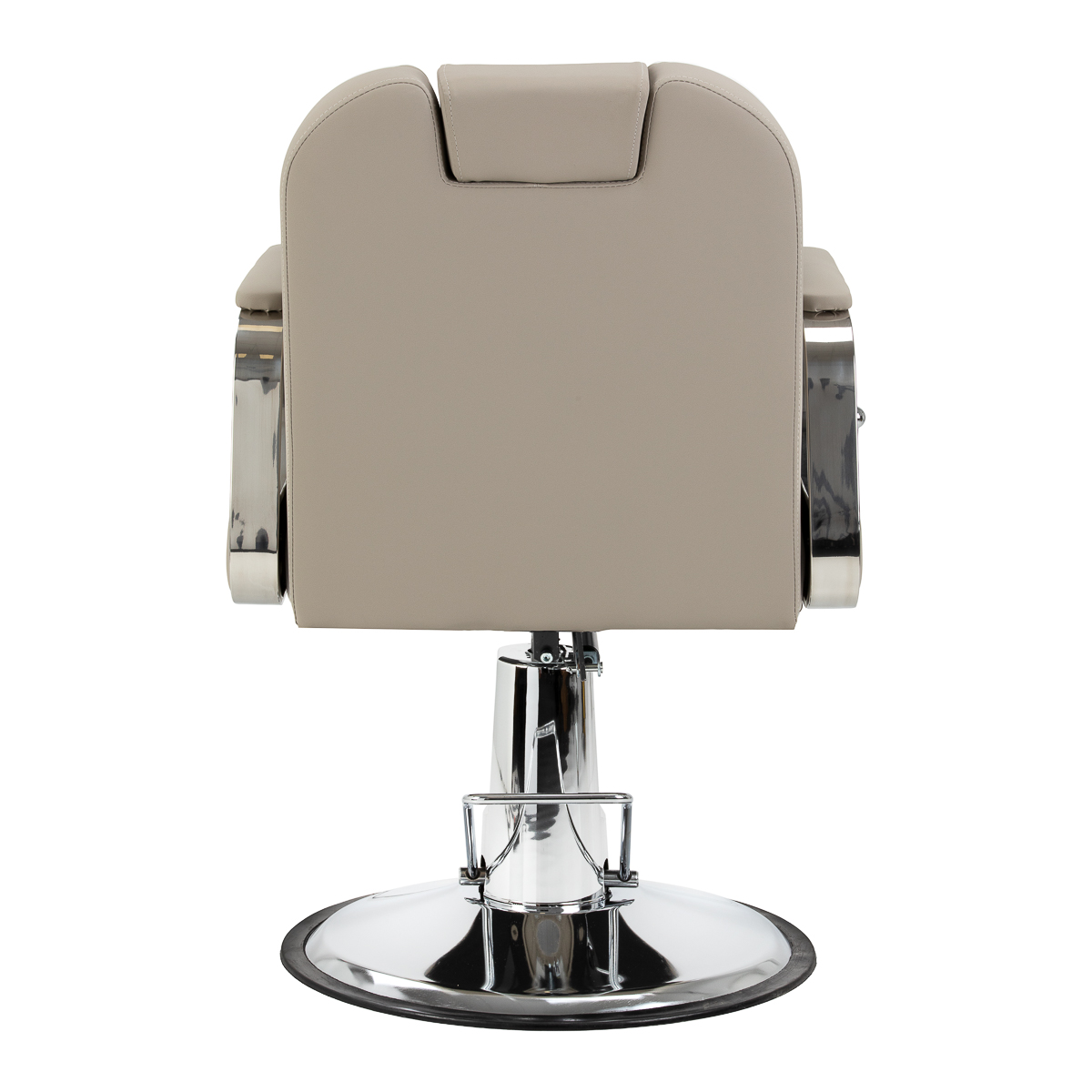 Gabbiano Barberstuhl Rufo Beige - Hydraulische Höhenverstellung