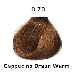 Morfose 10 Creme Haarfarbe Farbton 8.73 Cappucino Braun Warm