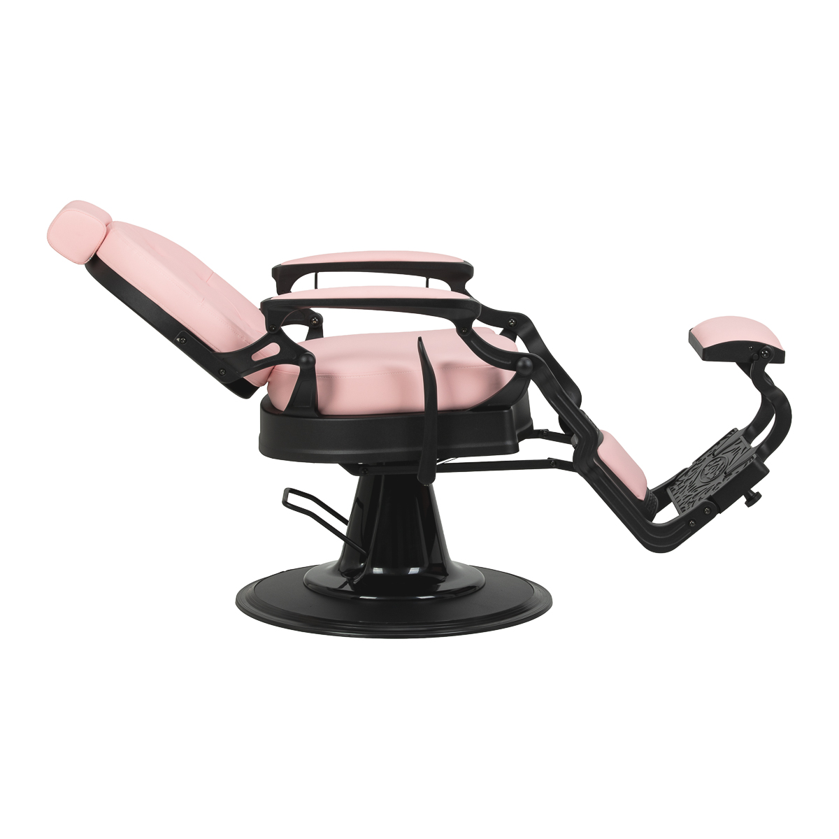 Gabbiano Barberstuhl President rosa - hydraulisch verstellbar