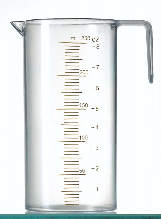 Messbecher Transparent 250Ml Salon 01