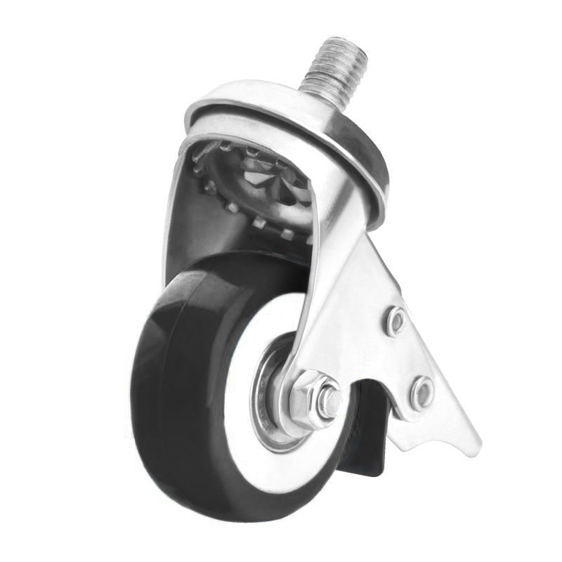 Rollensatz für Stühle Basic 4er Set – Metall-Gummi