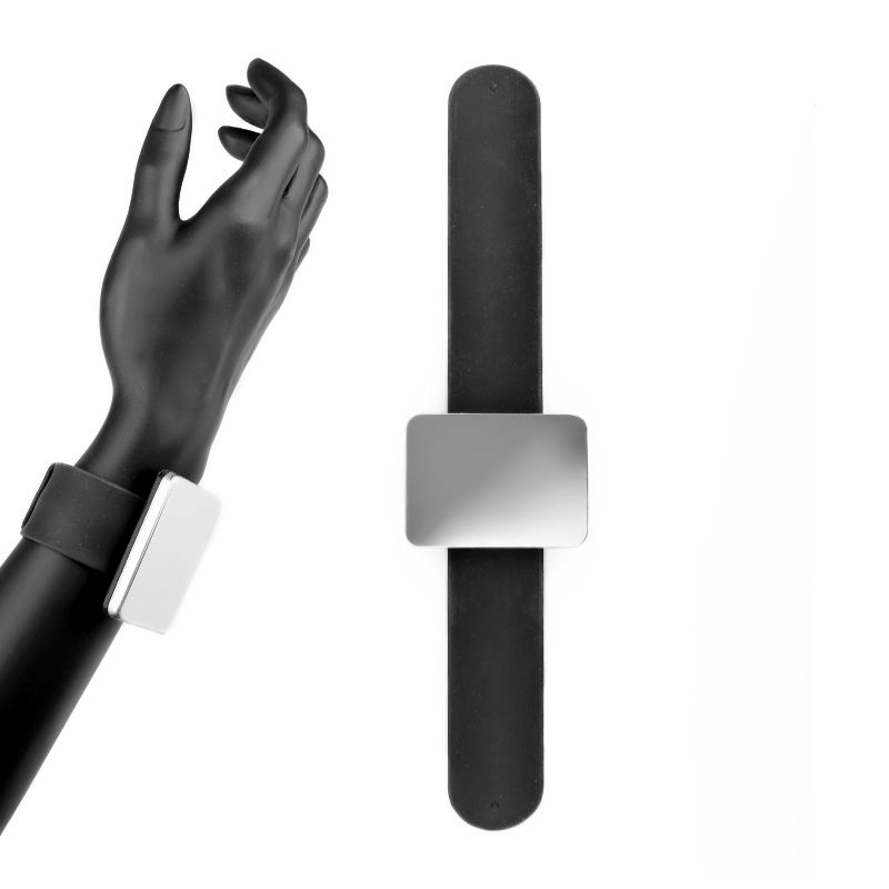 Magnet-Armband für Clips schwarz – Styling Helfer