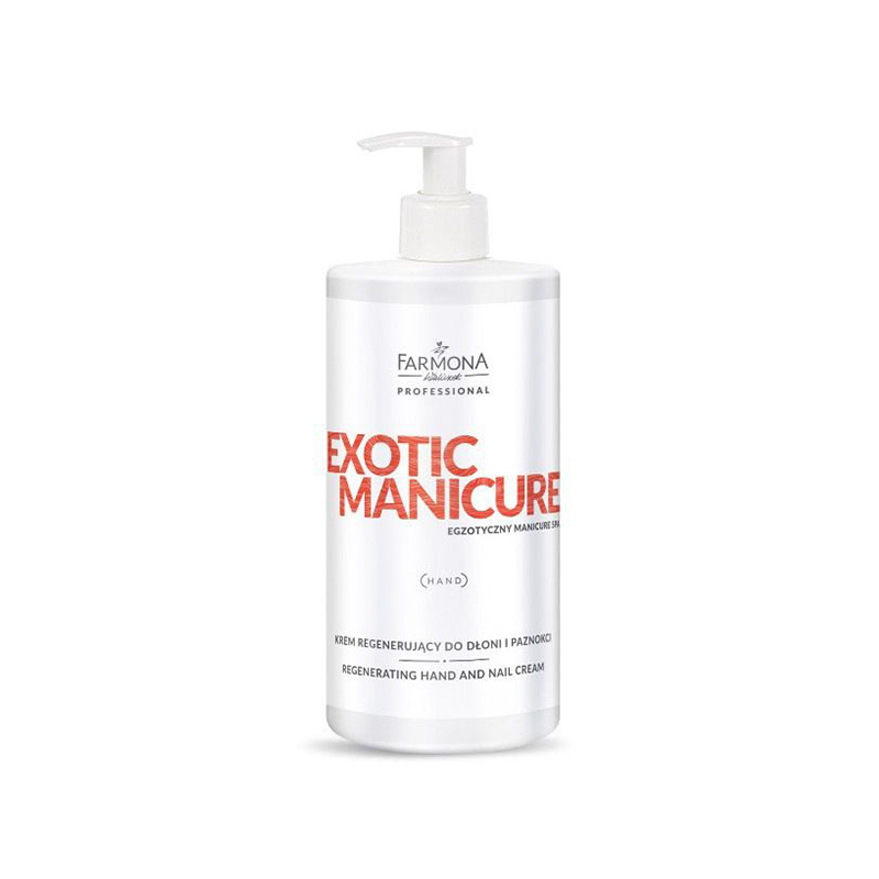 Farmona Exotische Maniküre Regenerationscreme - intensive Handpflege & Nagelkur 500ml