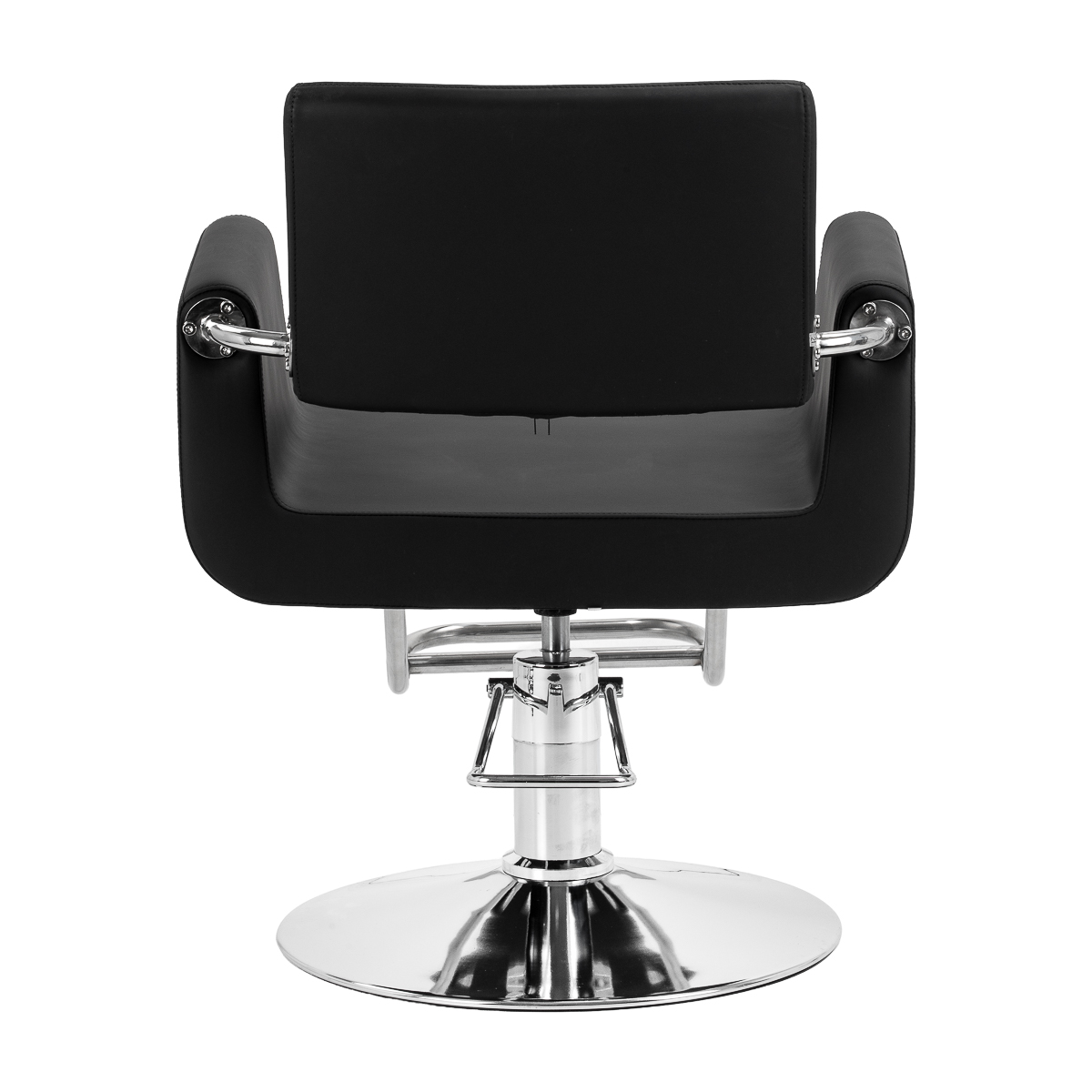 Omega Friseurstuhl Lyra schwarz - minimalistisch & hydraulisch