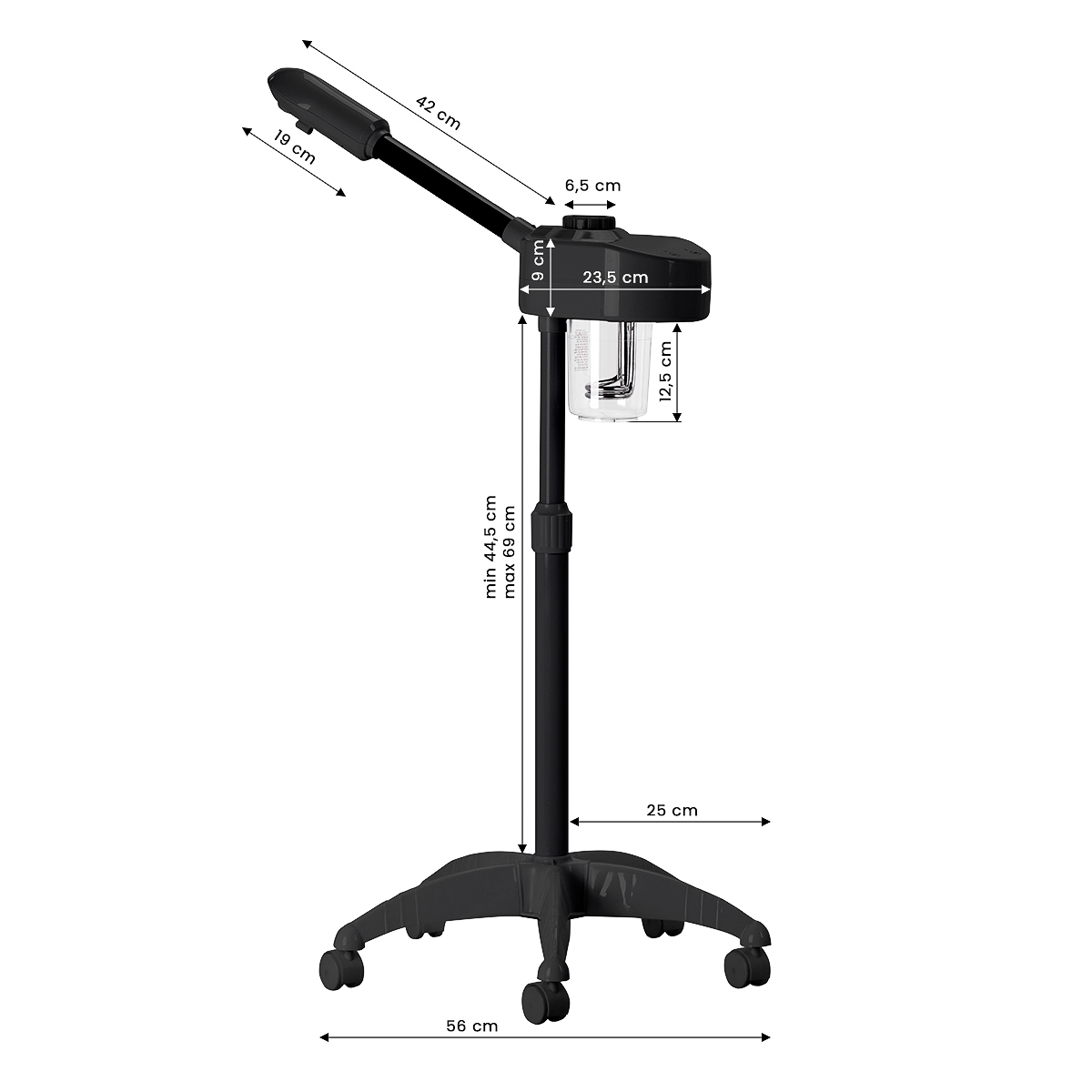 Wapozon Giovanni D-09 Schwarz – Dampfgerät
