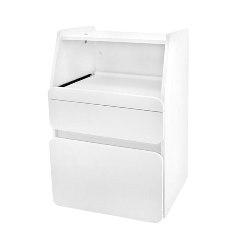 AZZURRO Midi Friseurschrank 970 Weiß - Professioneller Friseurbedarf
