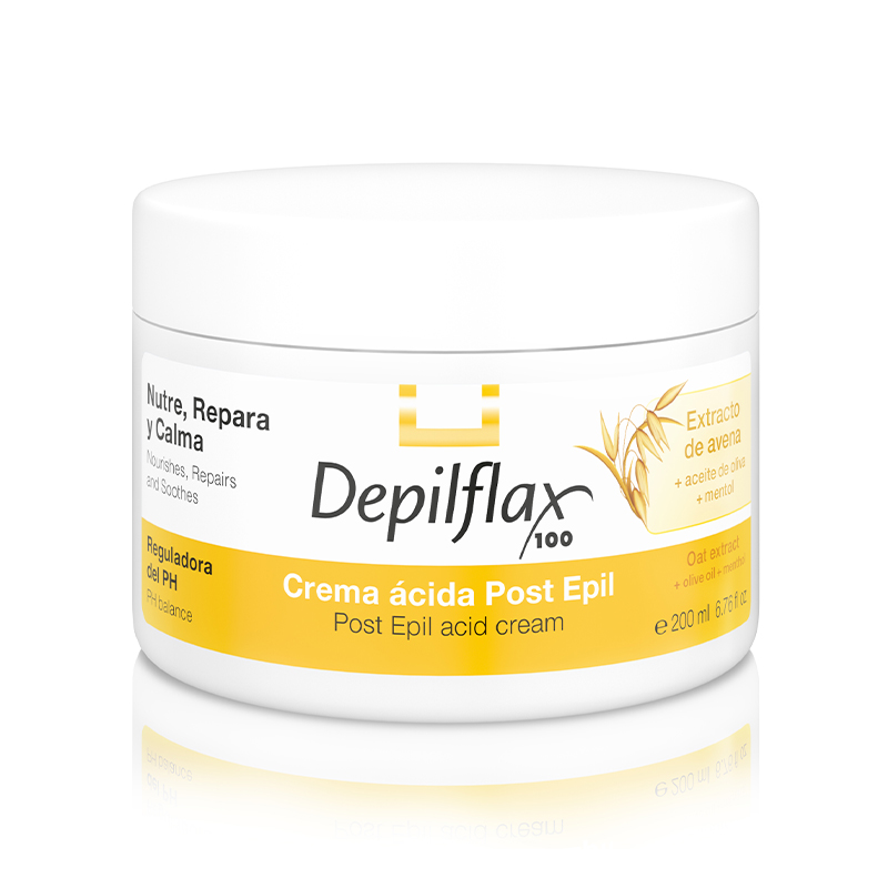 DEPILFLAX 100 SÄURECREME NACH DER ENTHAARUNG 200ML