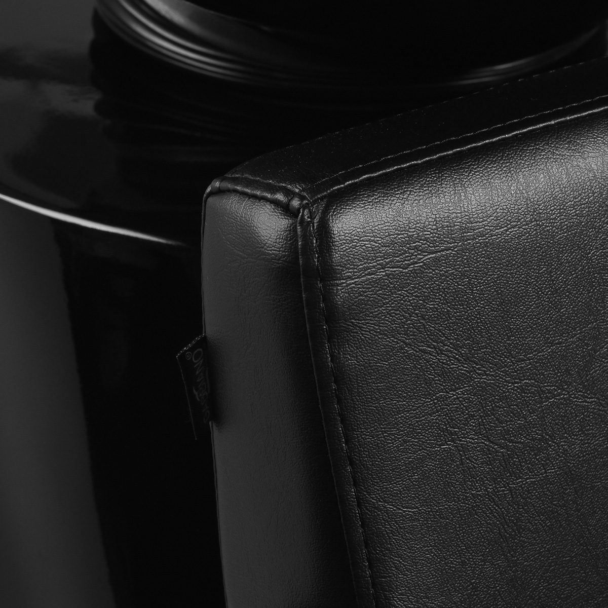 Gabbiano Friseurstuhl Sevilla Schwarz - Moderne Ergonomie