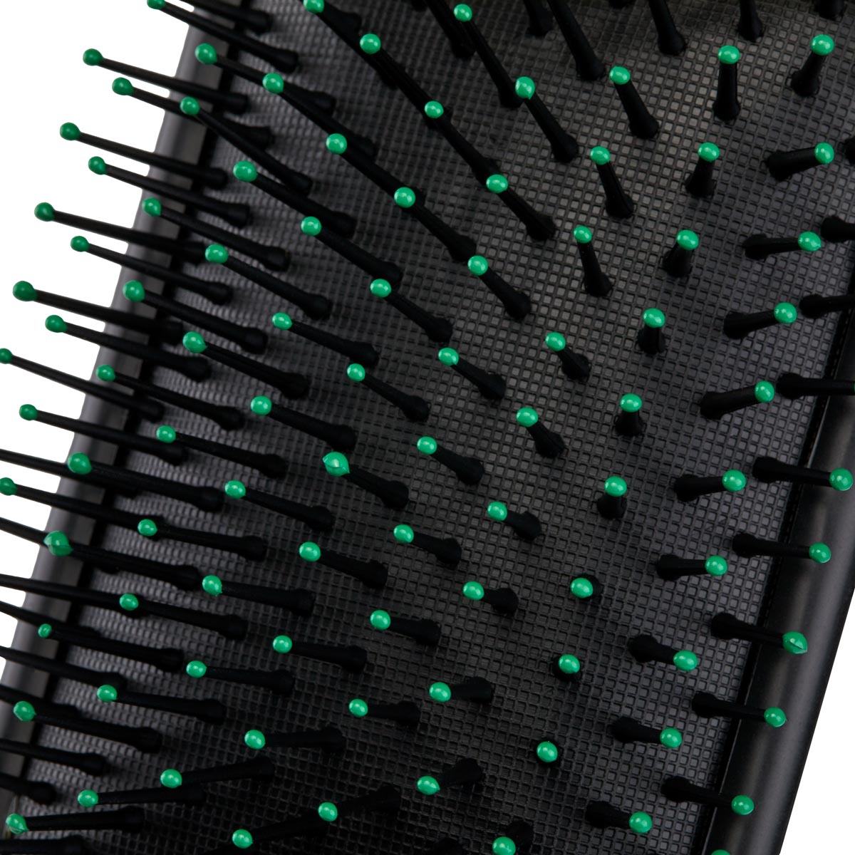 Pneumatische Haarbürste Schwarz – Synthetische Borsten
