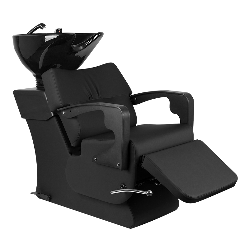 GABBIANO Friseurwäsche C37 Schwarz - Professionelle Friseurbekleidung