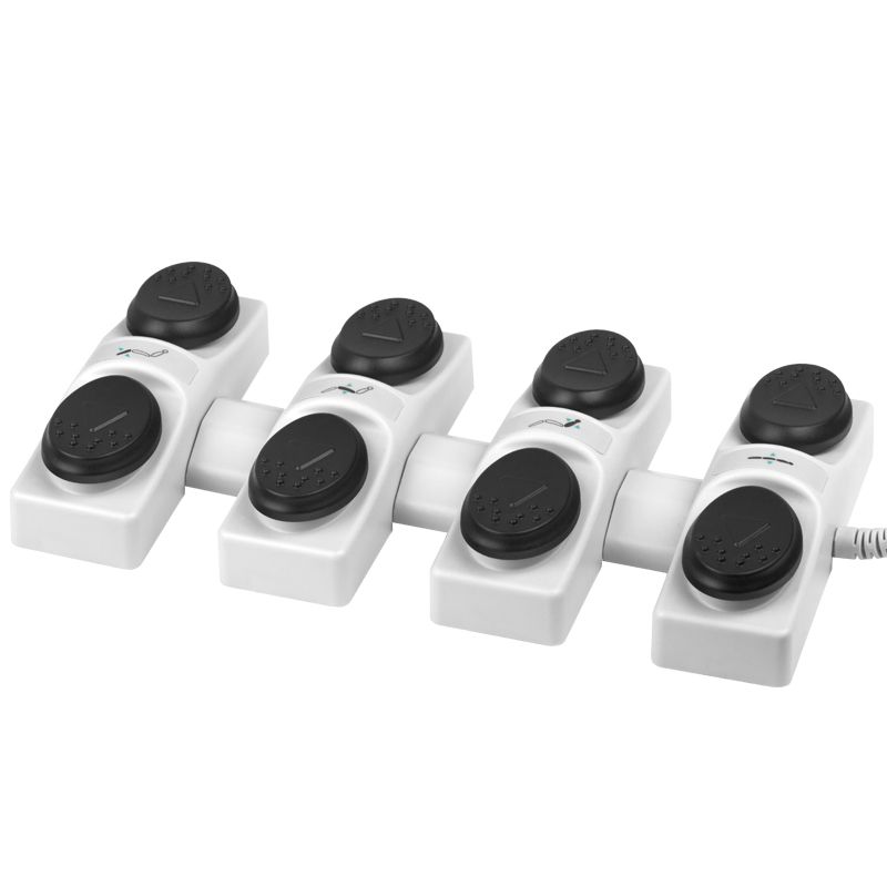 Fußschalter AZZURRO für 4-Motor Kosmetikliege – Fernbedienung für elektrische Behandlungsliegen