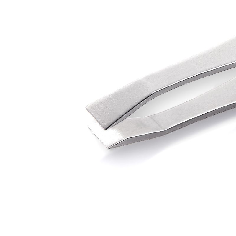 Nghia Export Pinzette T-02 schräg – Edelstahl