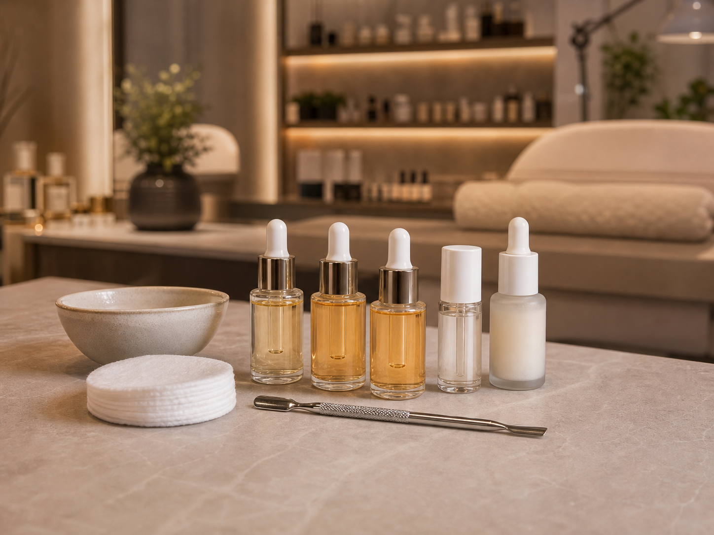 Nagelpflege mit Primer, Pflegeöl und Zubehör